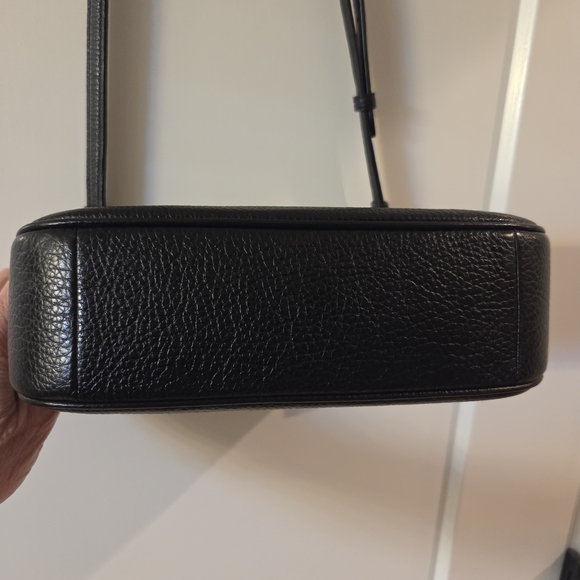 Coach Teri Black Leather Shoulder Bag - Picture 8 of 13